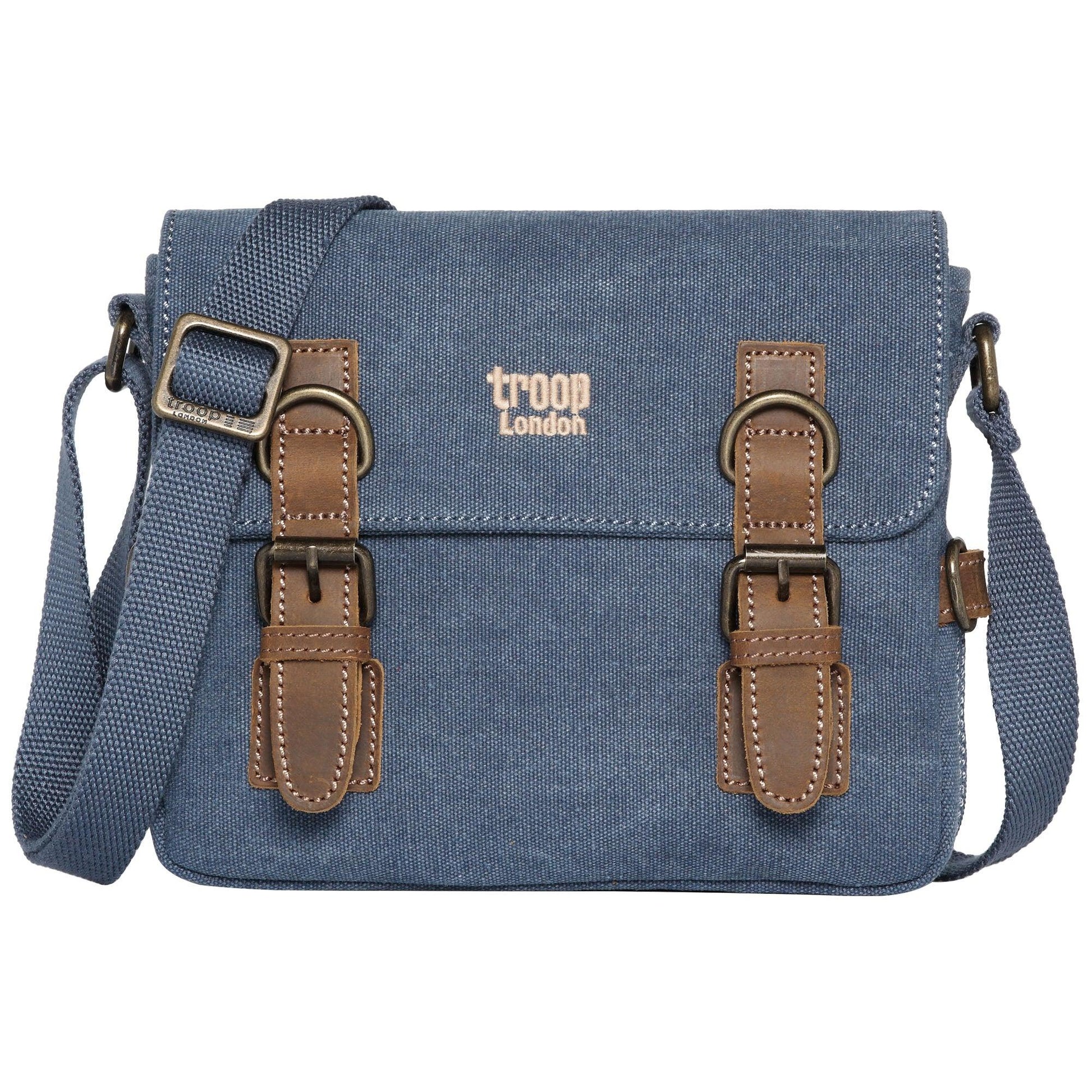 TRP0111 Troop London Classic Canvas Across Body Bag Travel Bag-0