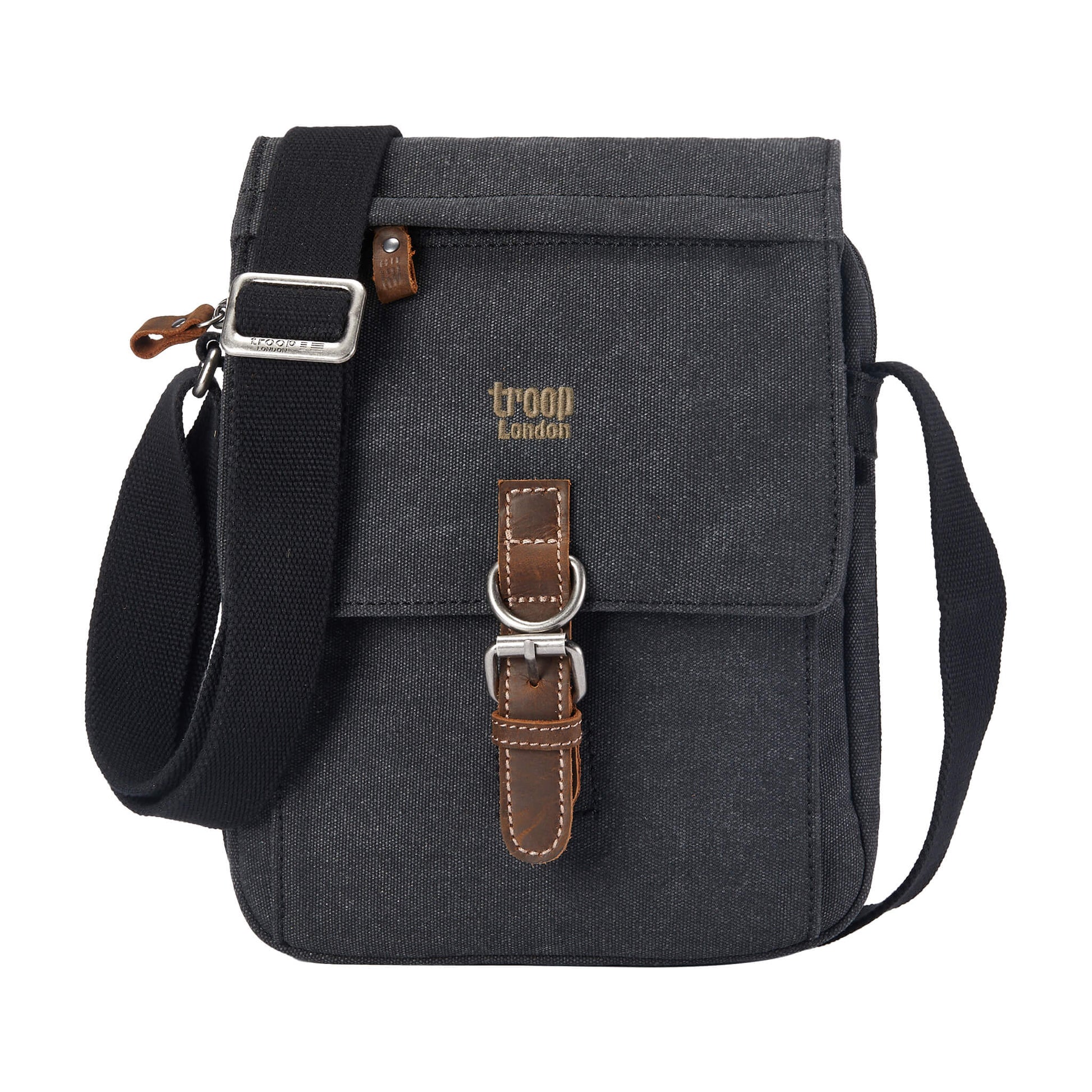 TRP0211 Troop London Classic Canvas Across Body Bag-12