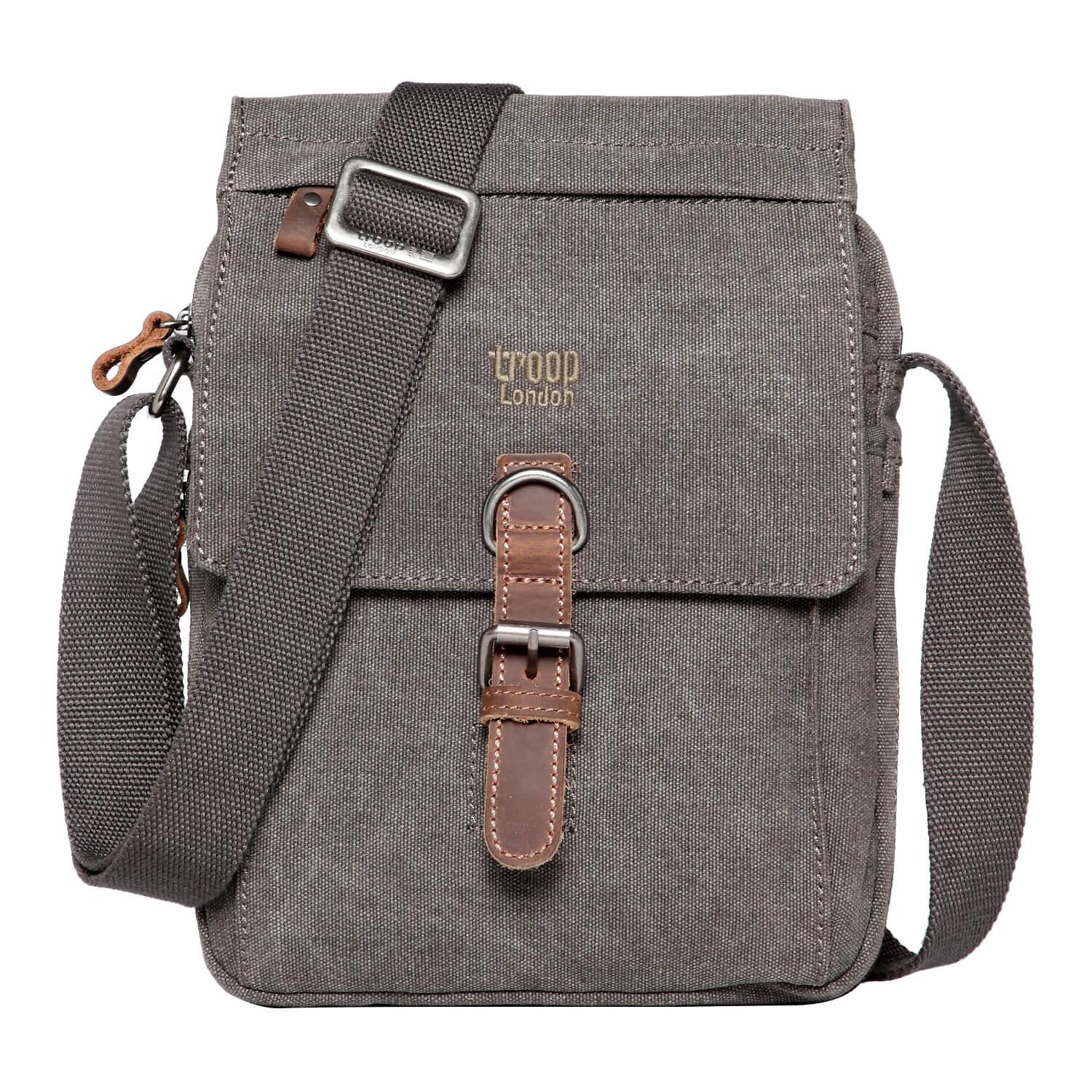 TRP0211 Troop London Classic Canvas Across Body Bag-5