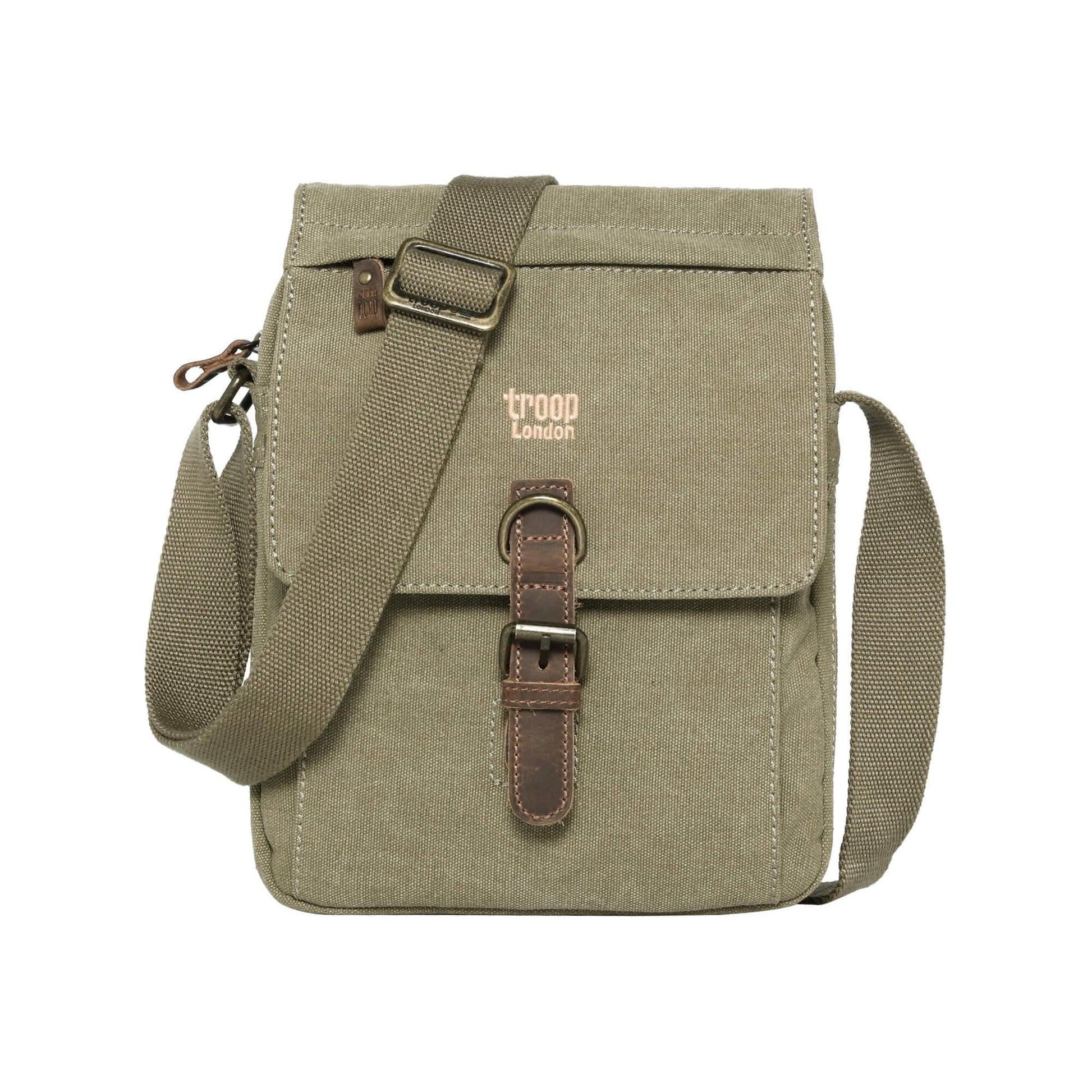 TRP0211 Troop London Classic Canvas Across Body Bag-7