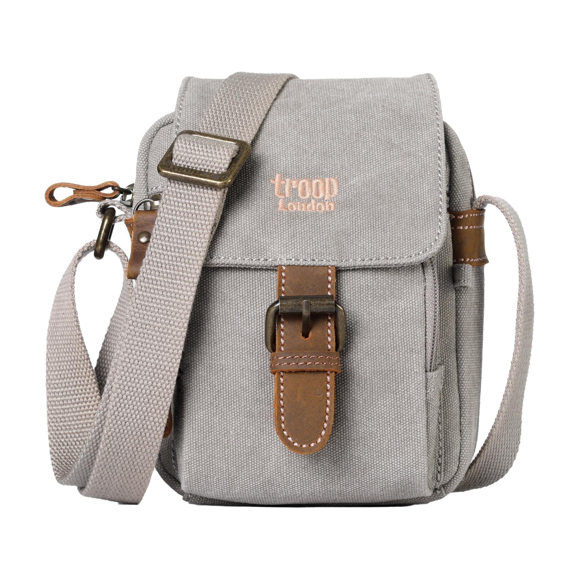 TRP0213 Troop London Classic Canvas Across Body Bag-11