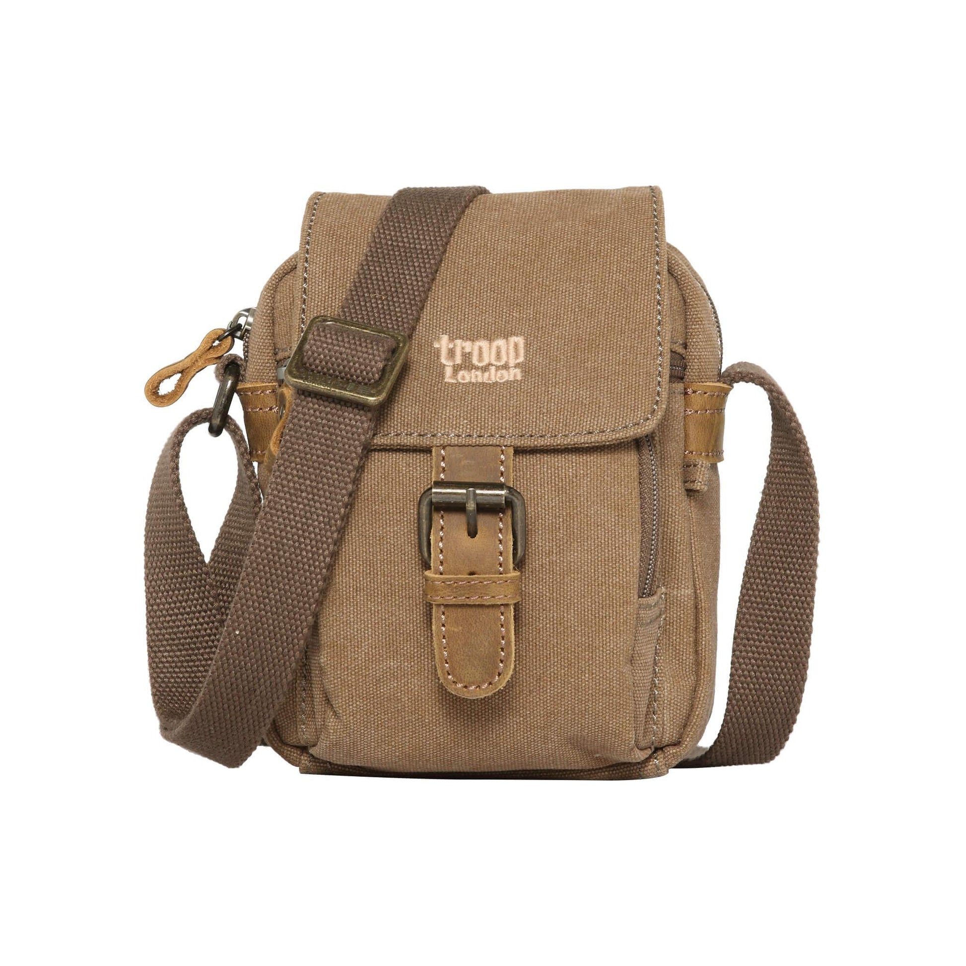 TRP0213 Troop London Classic Canvas Across Body Bag-6