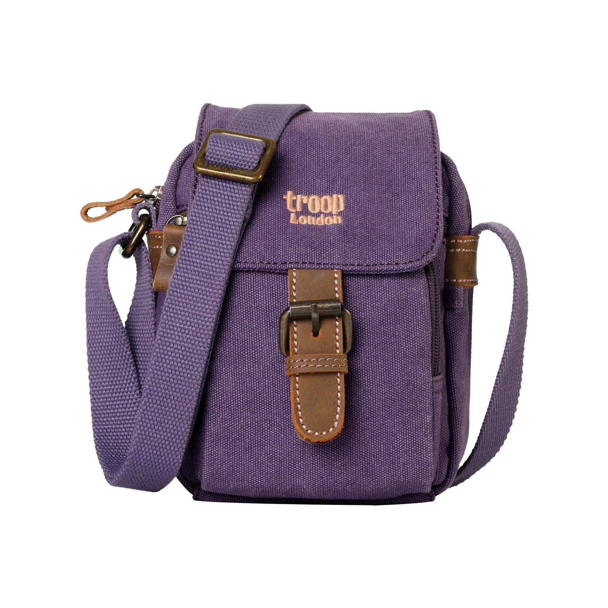 TRP0213 Troop London Classic Canvas Across Body Bag-8