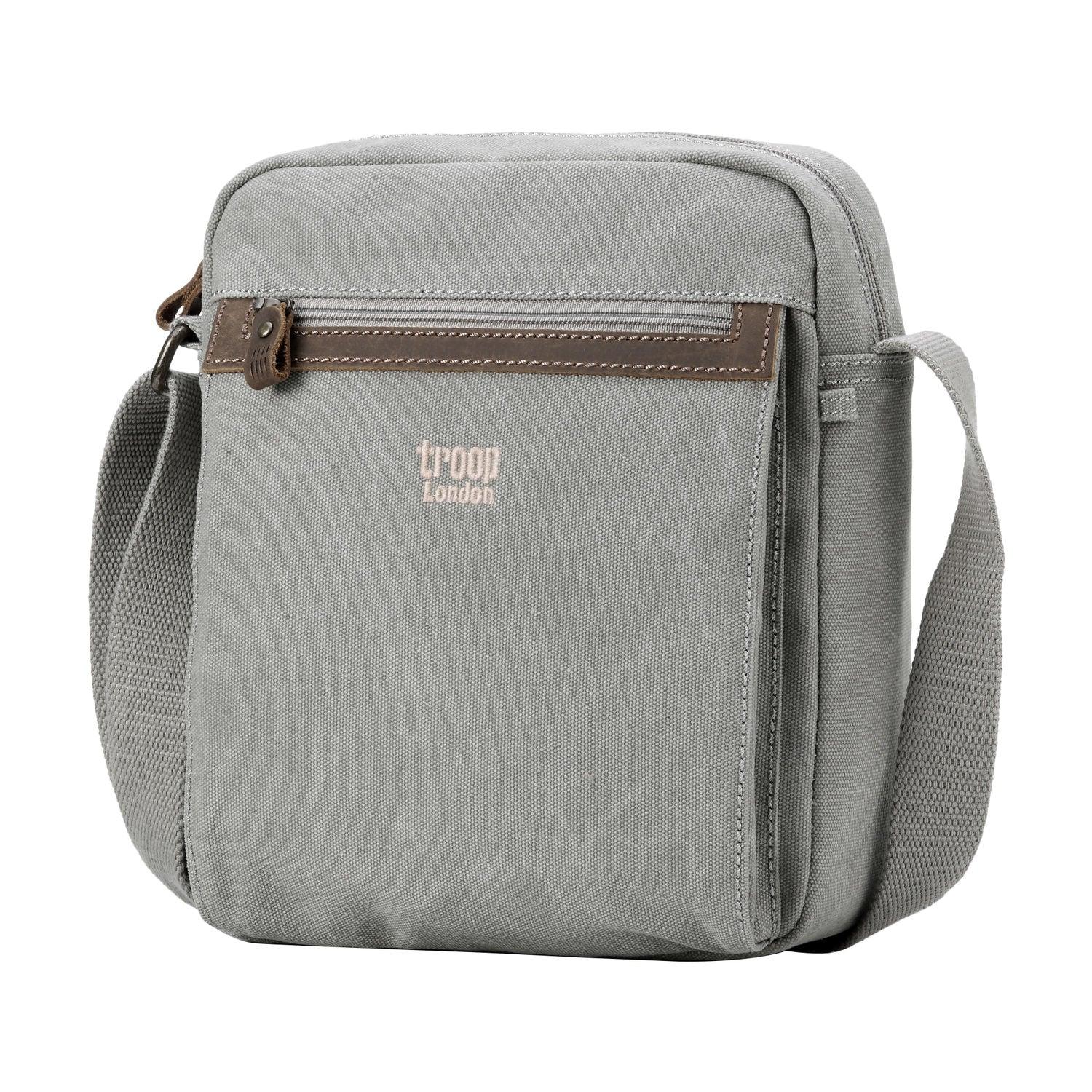 TRP0218 Troop London Classic Canvas Across Body Bag-5