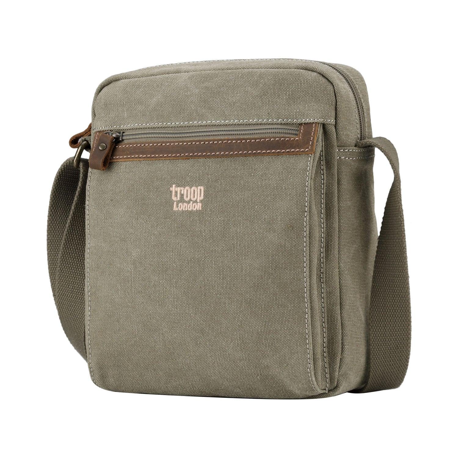 TRP0218 Troop London Classic Canvas Across Body Bag-6