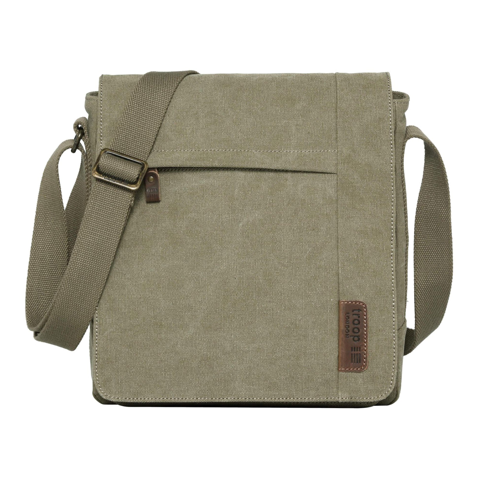 TRP0219 Troop London Classic Canvas Across Body Bag-7