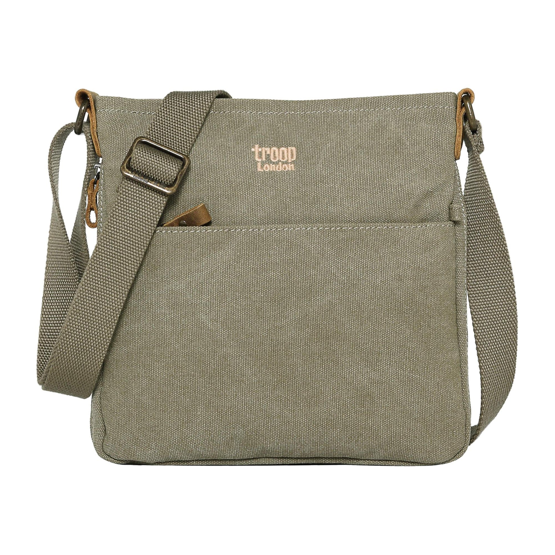 TRP0237 Troop London Classic Canvas Across Body Bag-7