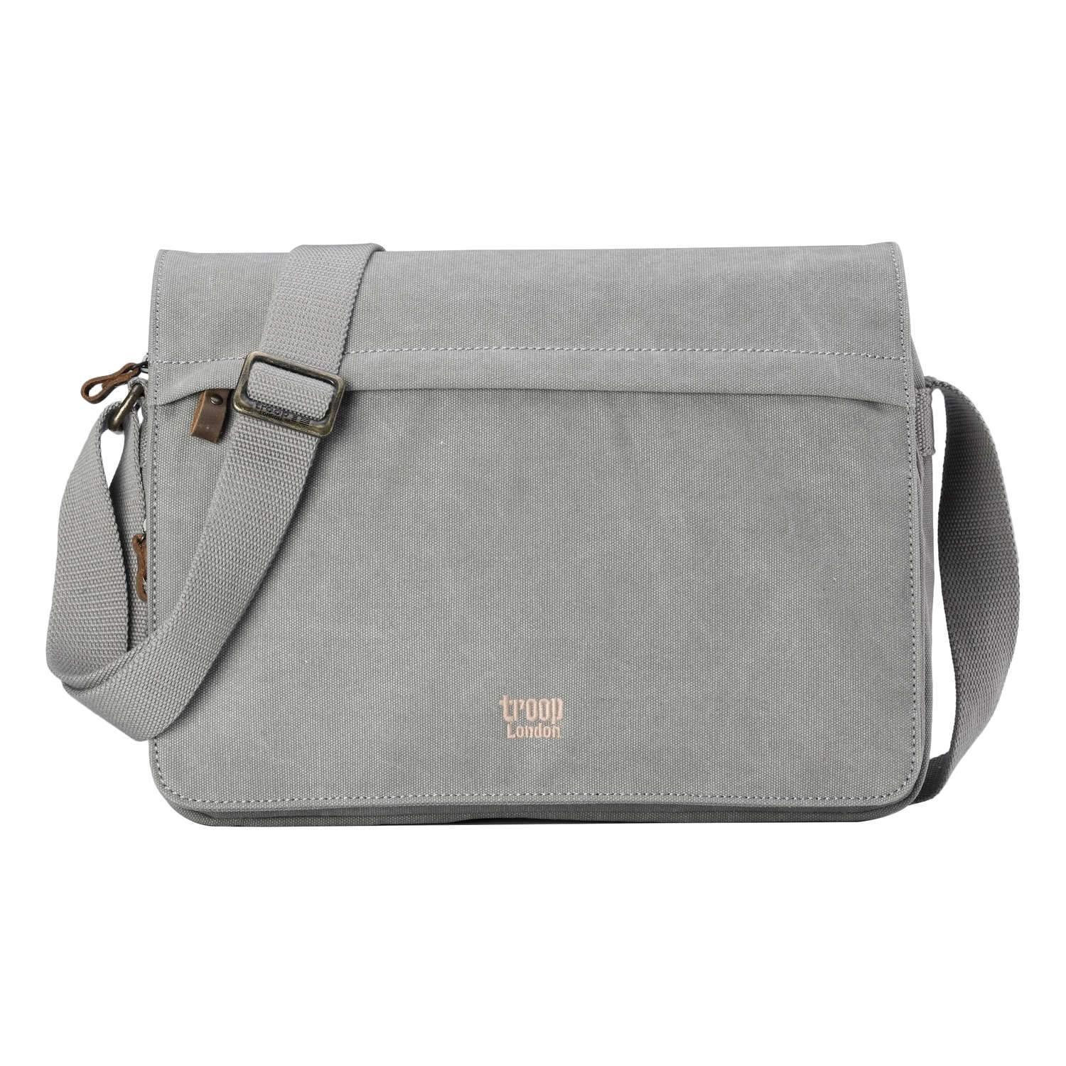 TRP0241 Troop London Classic Canvas Messenger Bag-9