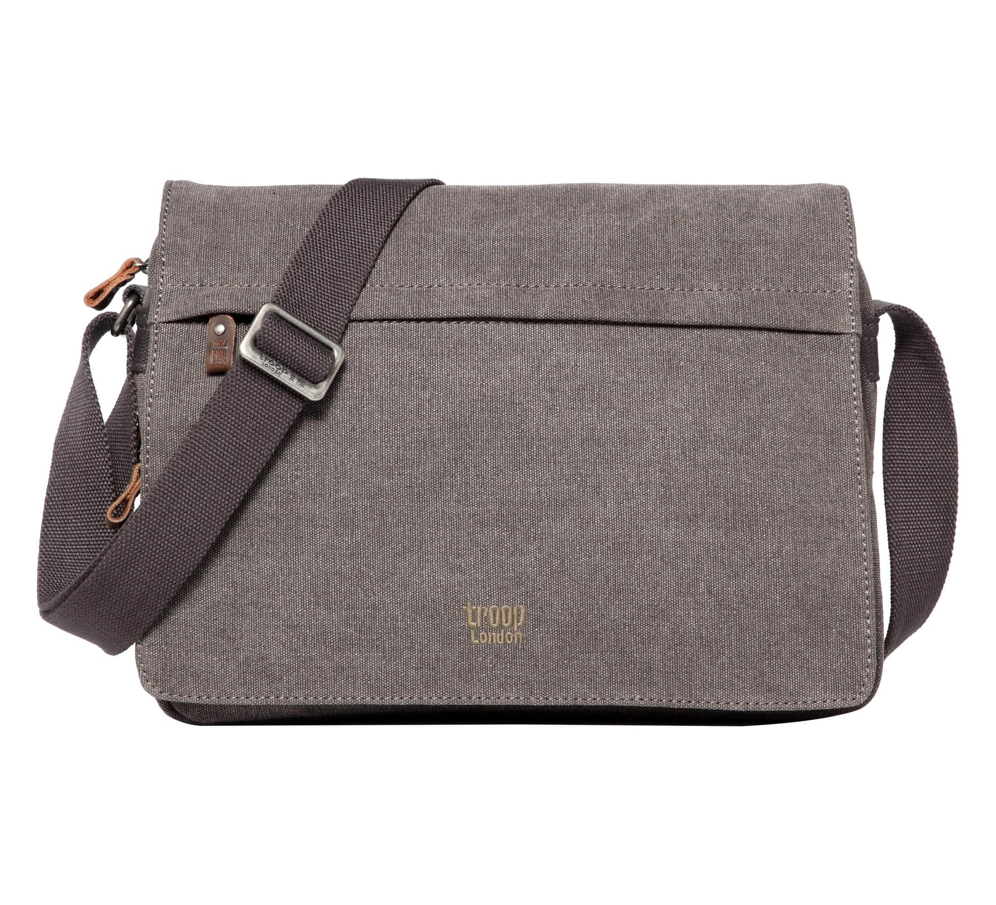 TRP0241 Troop London Classic Canvas Messenger Bag-5