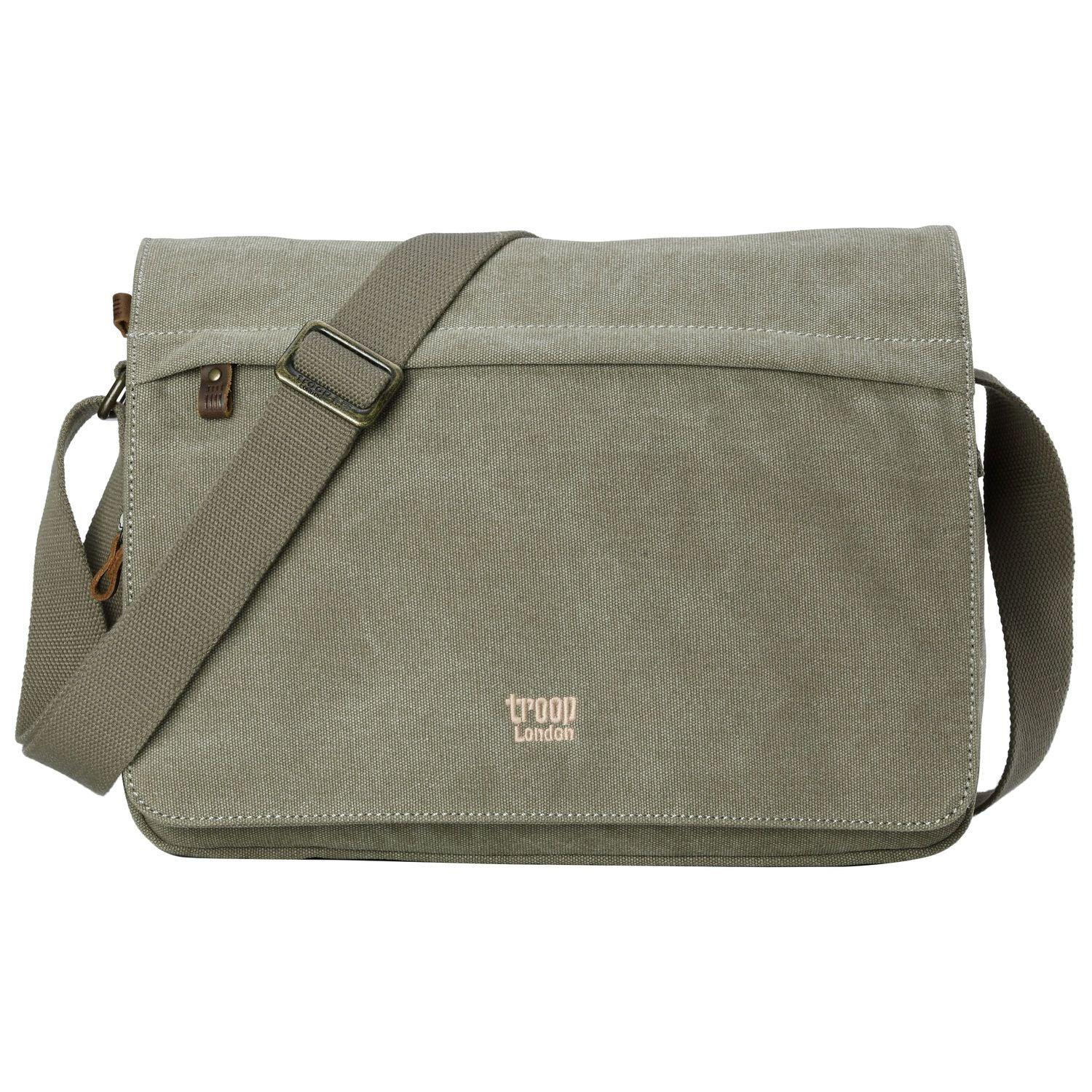 TRP0241 Troop London Classic Canvas Messenger Bag-8