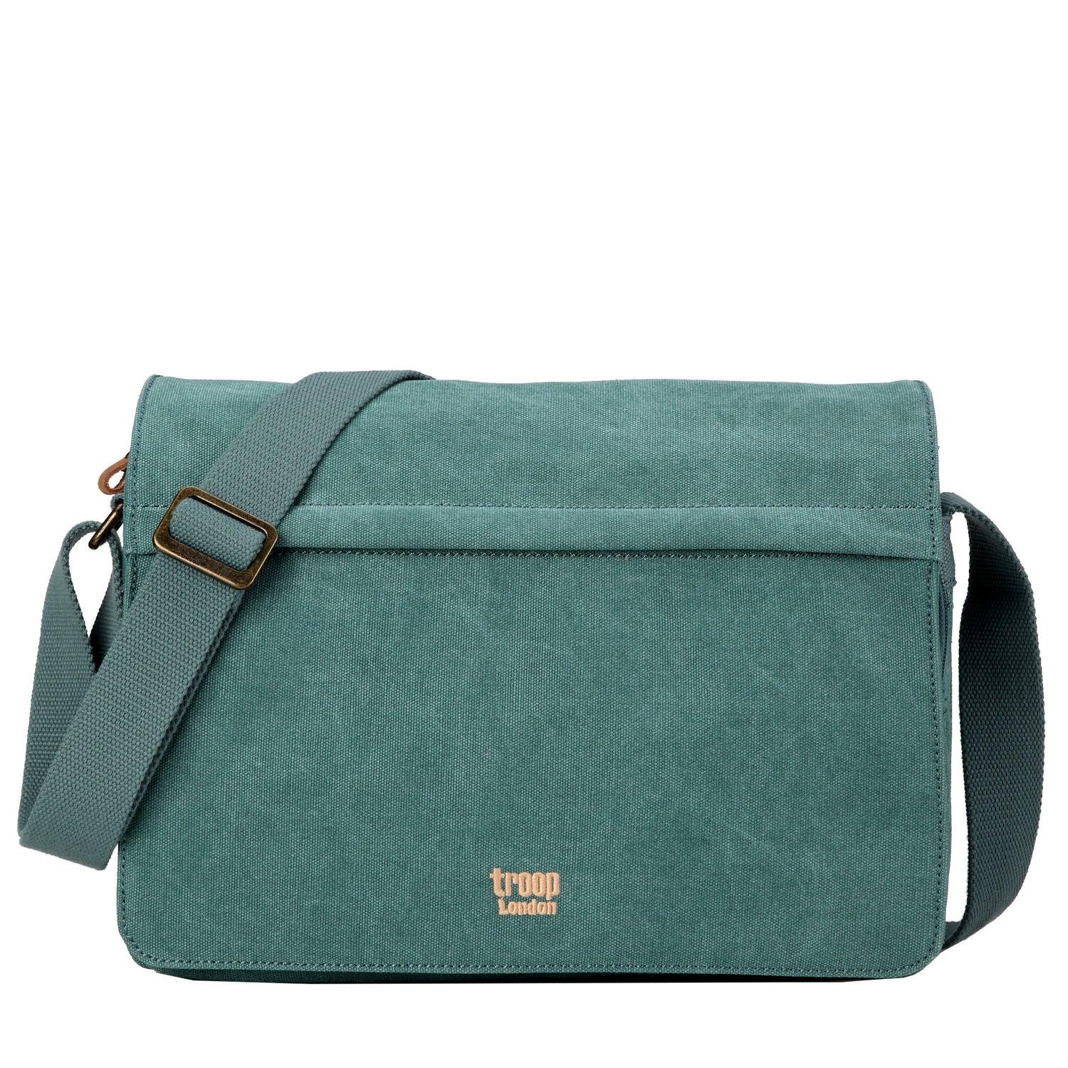 TRP0241 Troop London Classic Canvas Messenger Bag-7