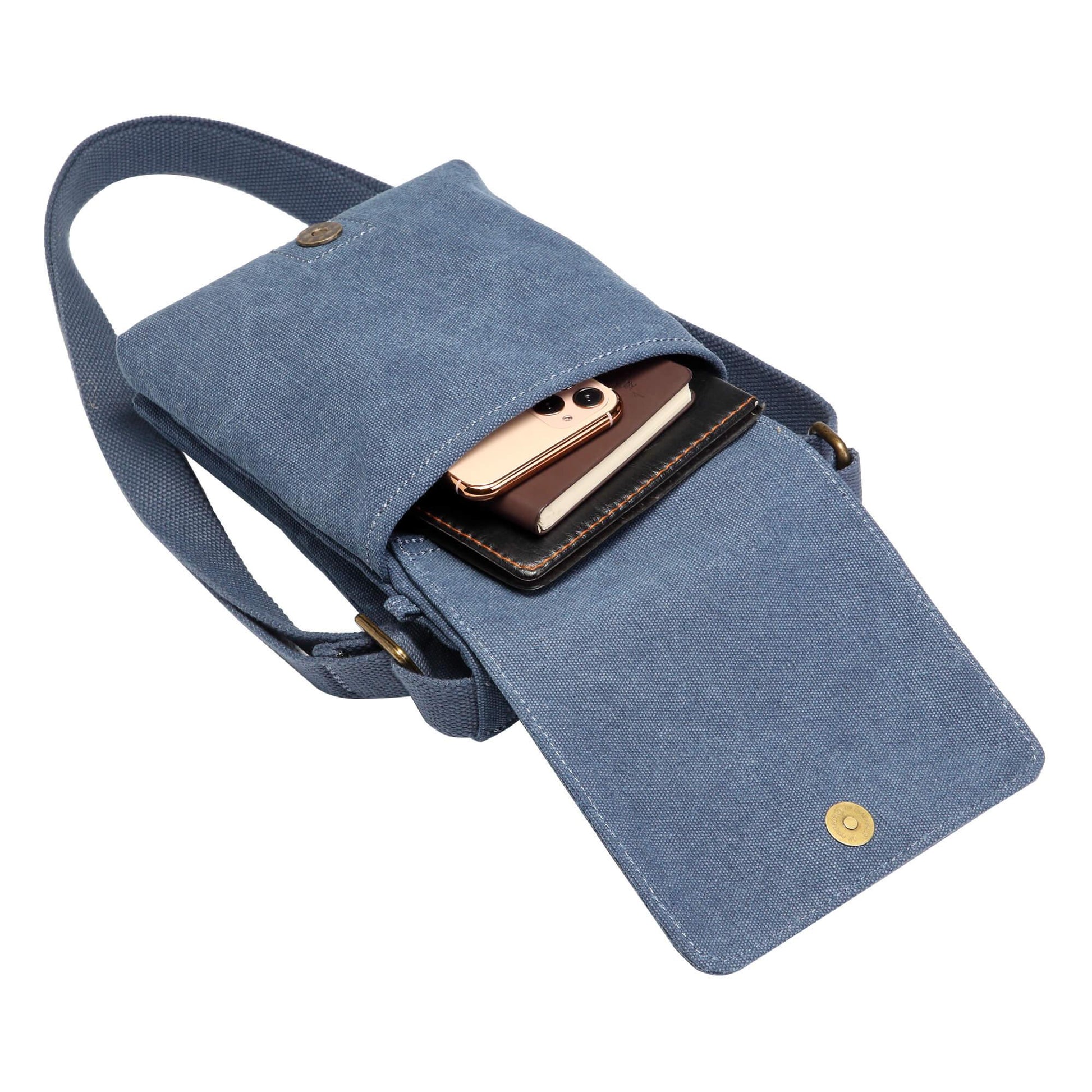 TRP0243 Troop London Classic Canvas Across Body Bag-4