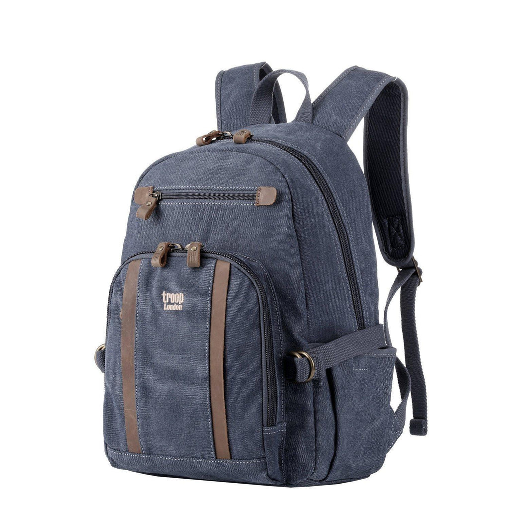 TRP0256 Troop London Classic Canvas Backpack - Medium-1