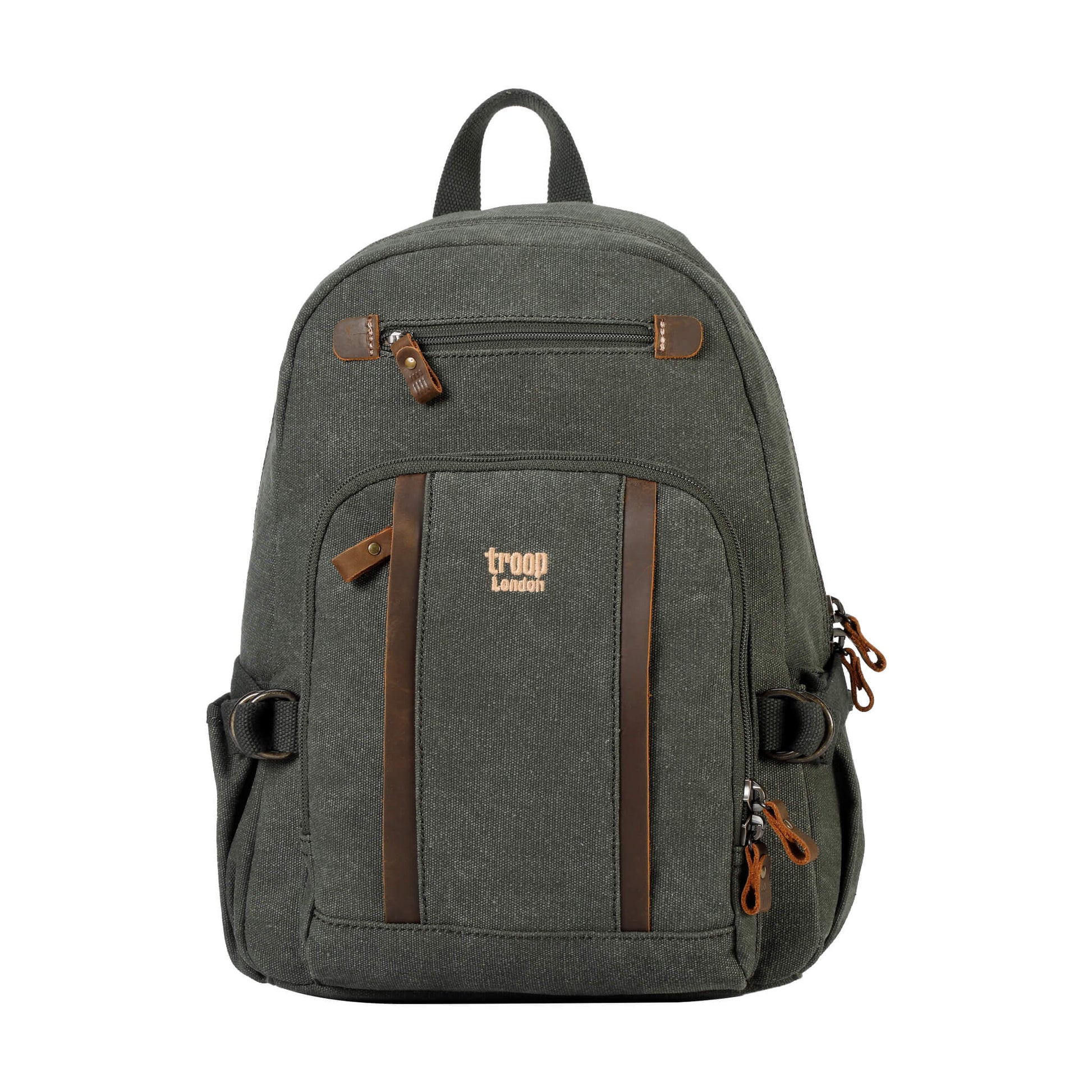 TRP0256 Troop London Classic Canvas Backpack - Medium-10