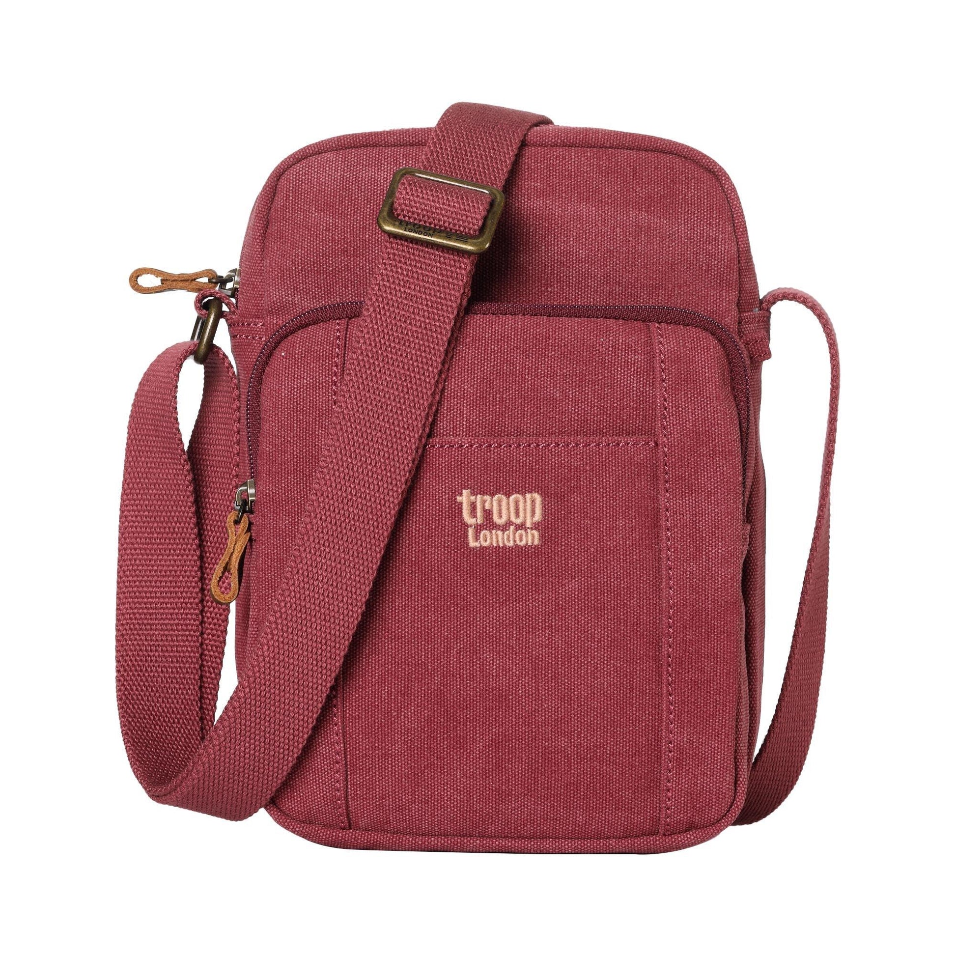 TRP0370 Troop London Classic Canvas Across Body Bag-9