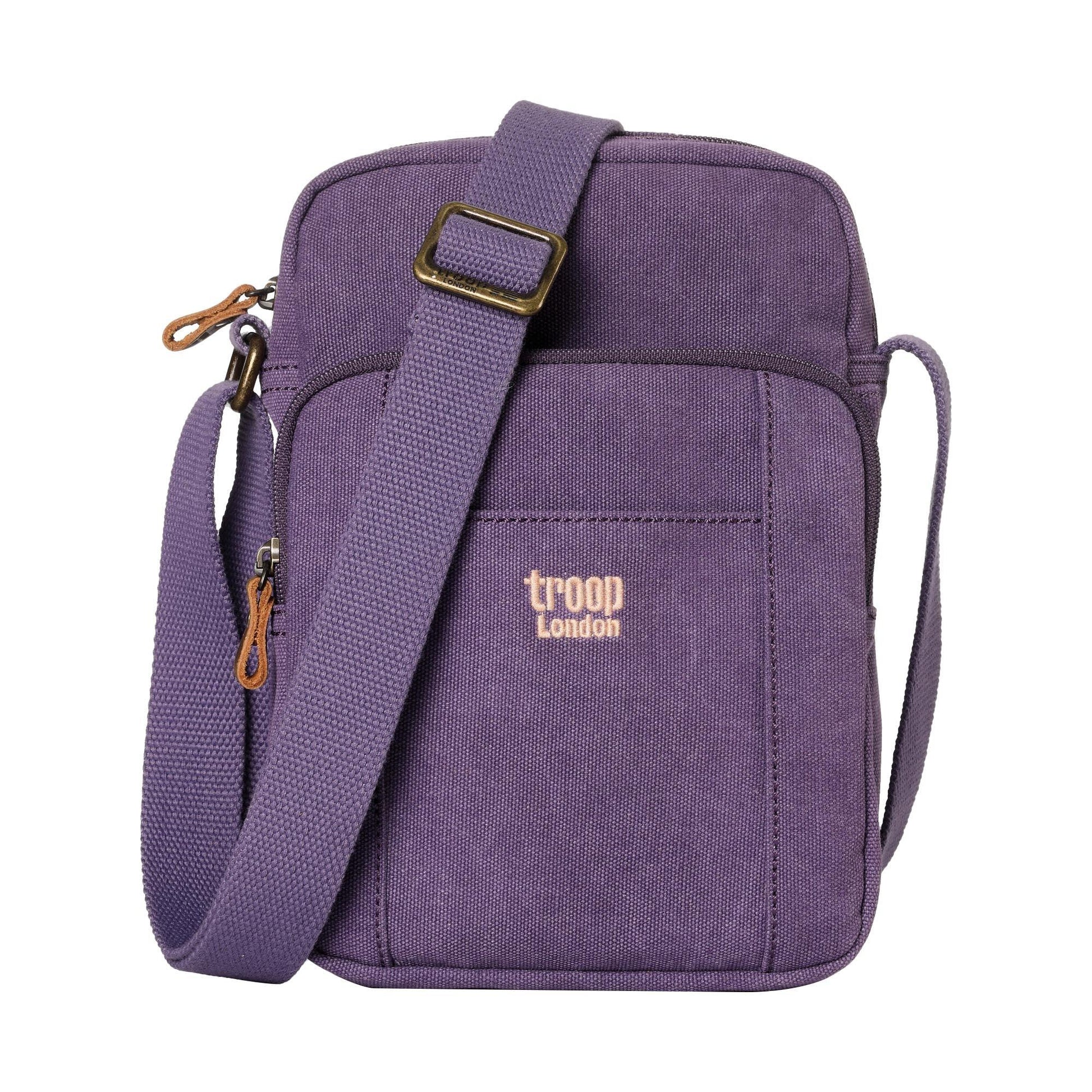 TRP0370 Troop London Classic Canvas Across Body Bag-10
