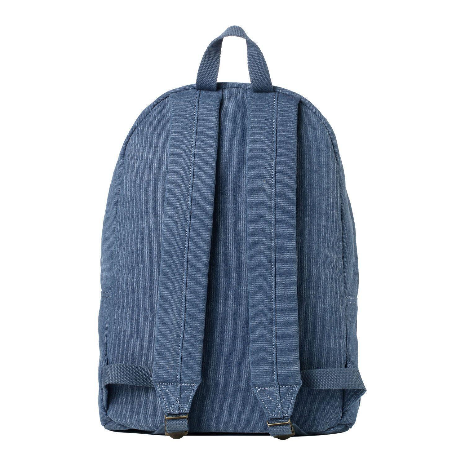 TRP0384 Troop London Heritage Canvas Backpack, Casual Daypack-3