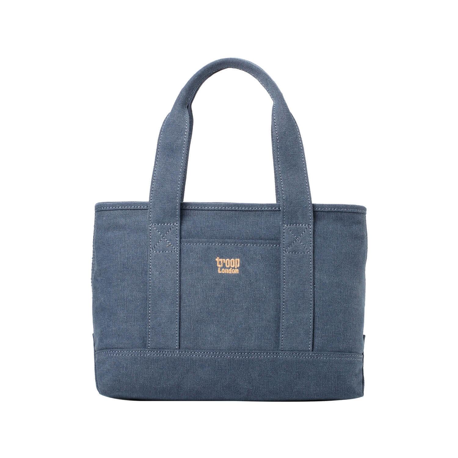 TRP0542 Troop London Classic Canvas Small Shoulder Bag/Tote Bag-0