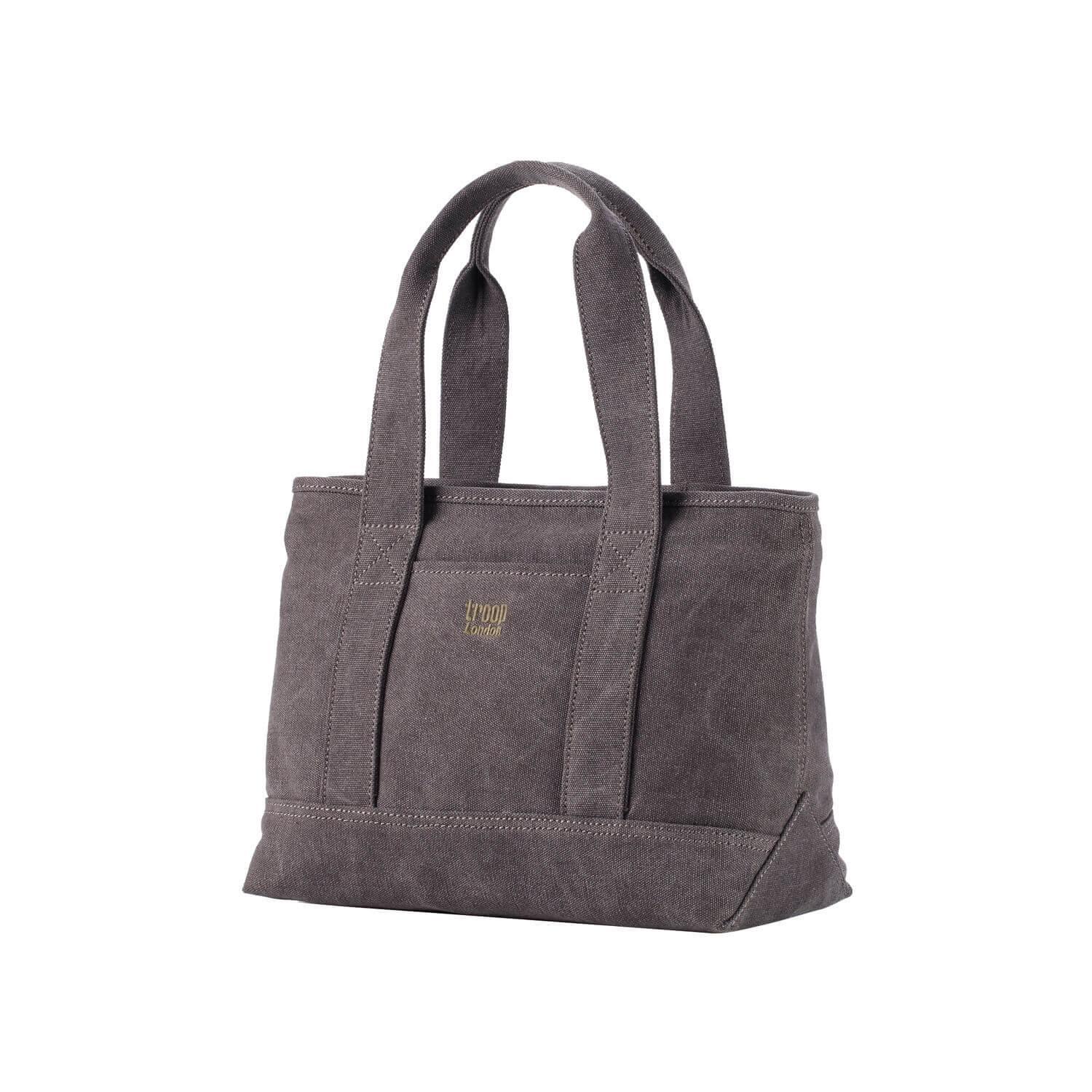 TRP0542 Troop London Classic Canvas Small Shoulder Bag/Tote Bag-6