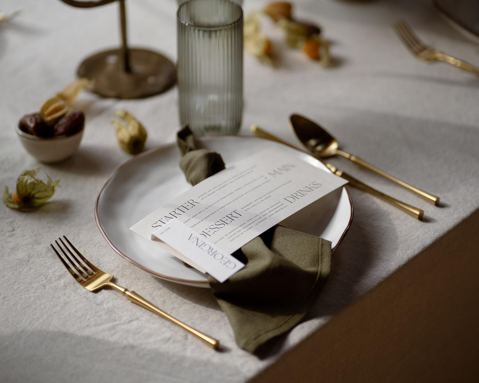 Paris Gold Stainless Steel Cutlery Sets x16/24 pieces-3