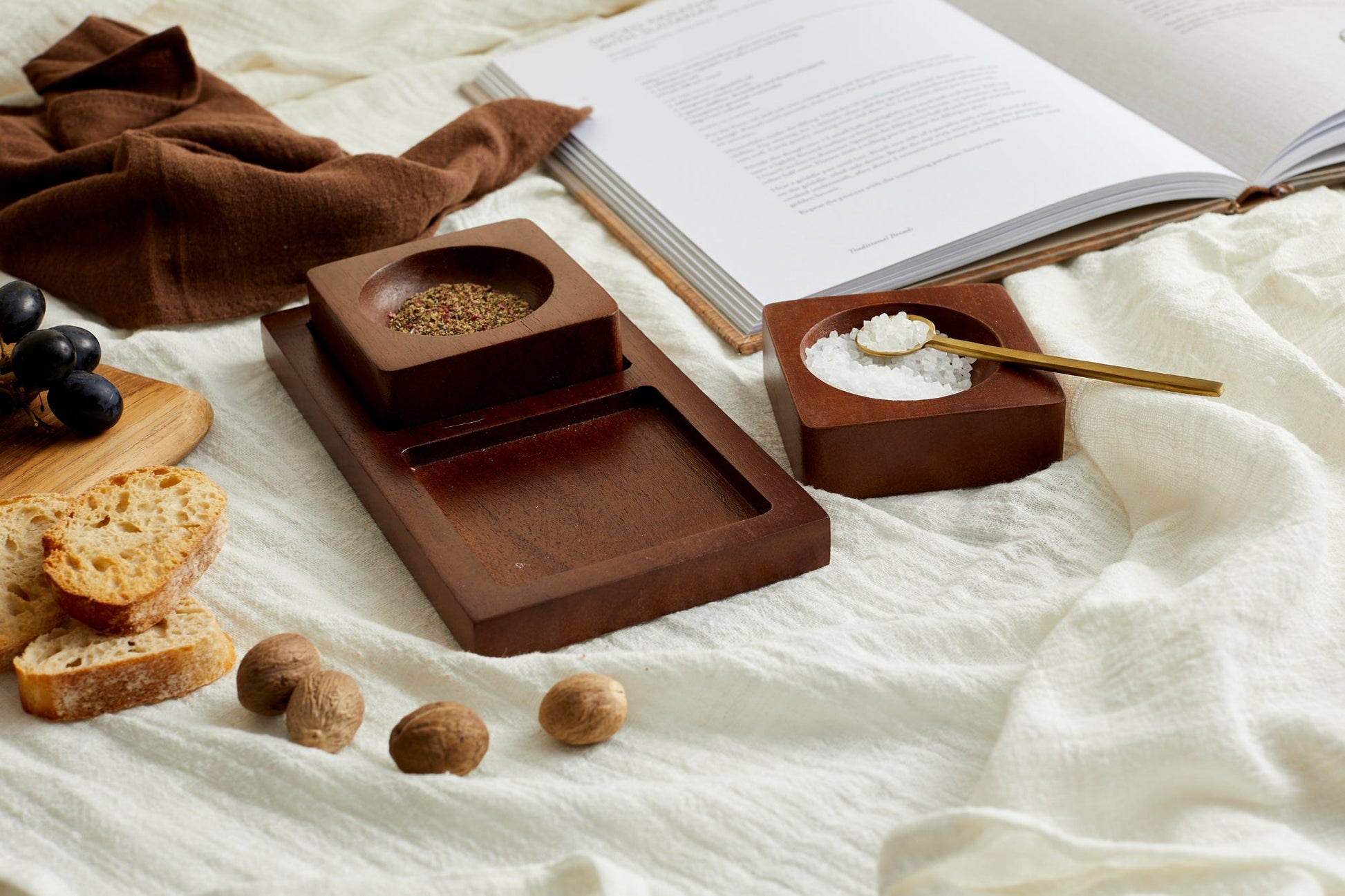 Bergen Salt and Pepper Wood Pinch Pots-1