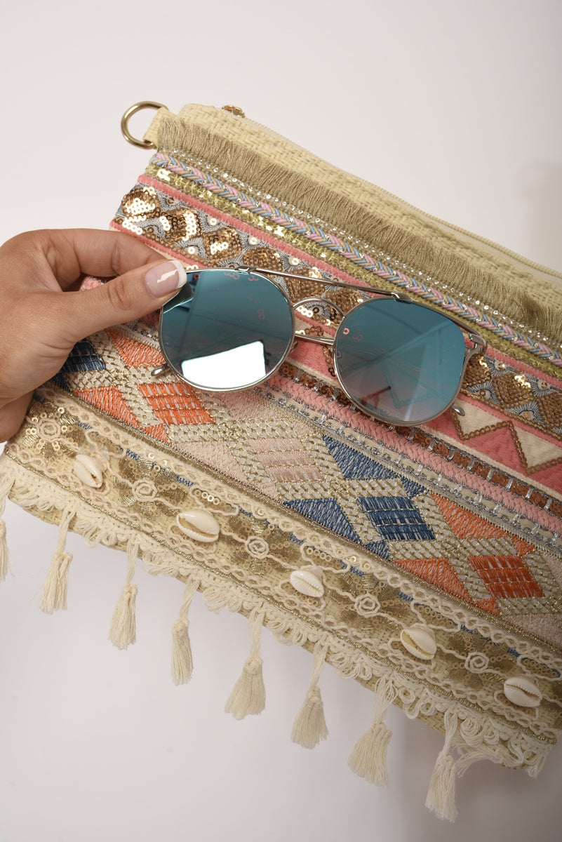 Full Rim Round Sunglasses-0