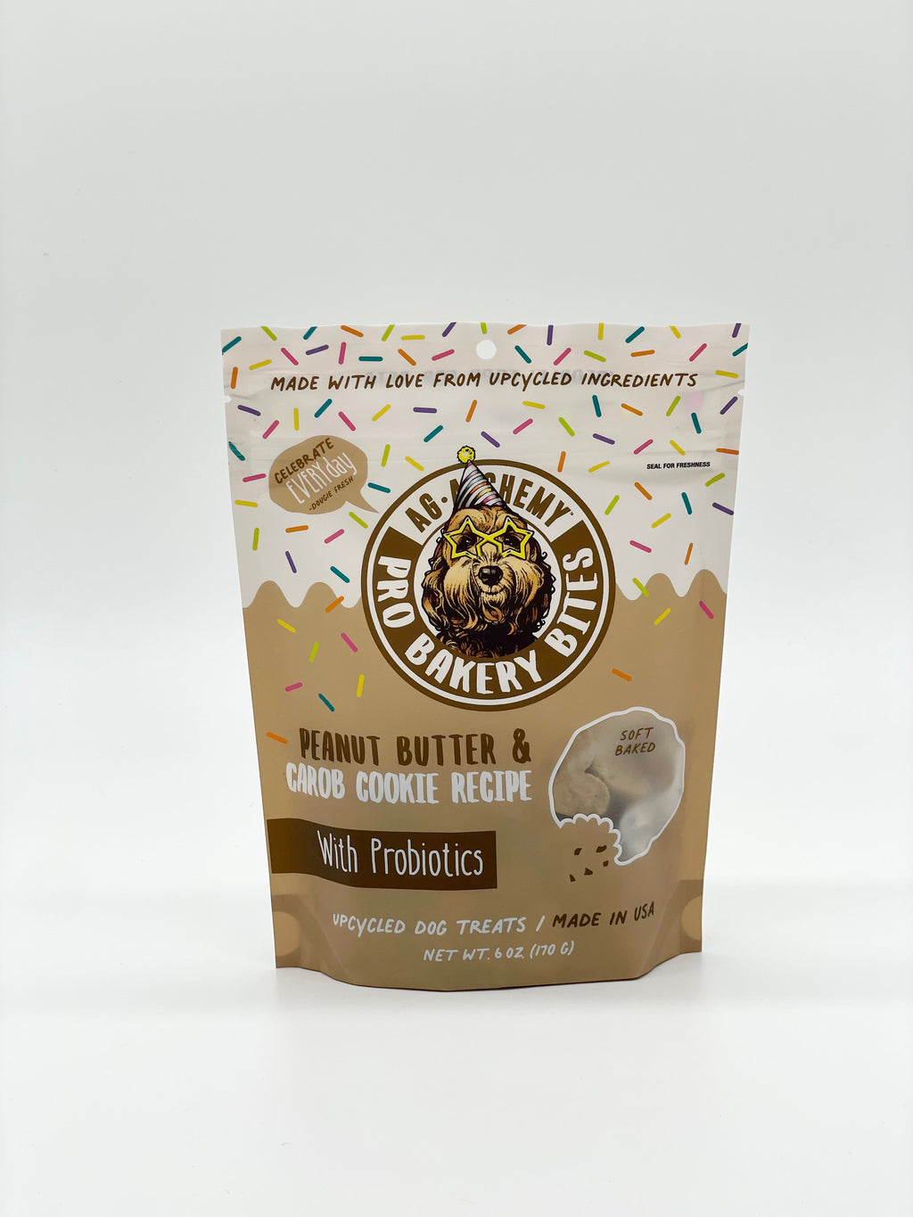 Peanut Butter and Carob Pro Bakery Bites - Soft N Chewy-0