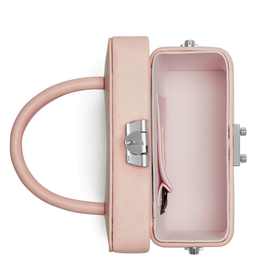 Mae Pink Satchel Vegan Cross Body Bag-3