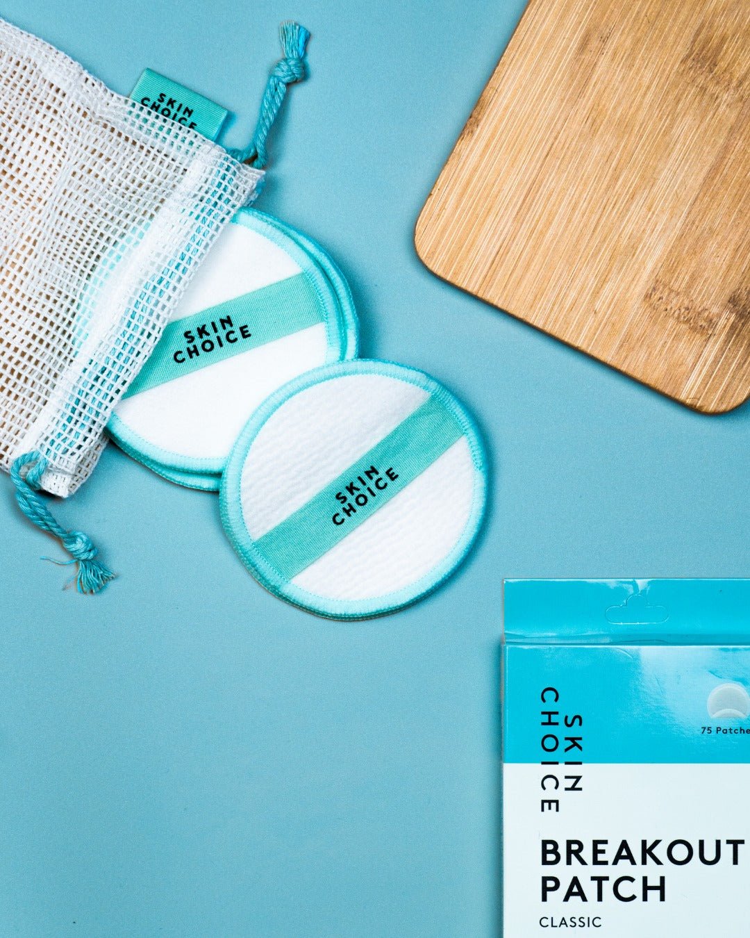 Reusable Cotton Rounds with Mesh Pouch-4