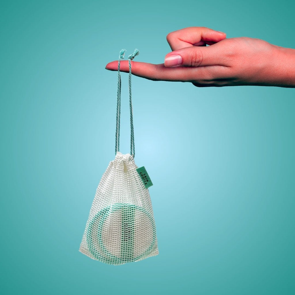 Reusable Cotton Rounds with Mesh Pouch-1