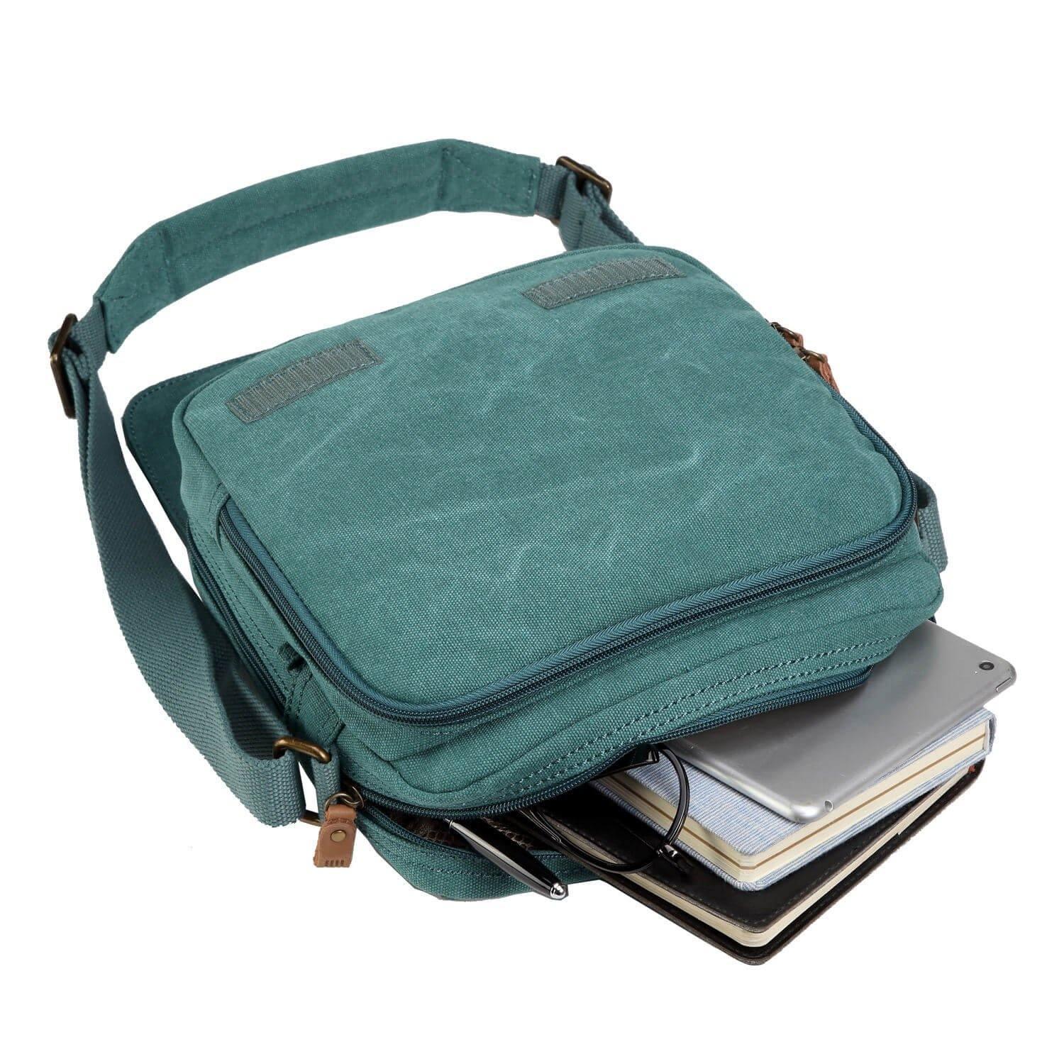 TRP0238 Troop London Classic Canvas Across Body Bag-2