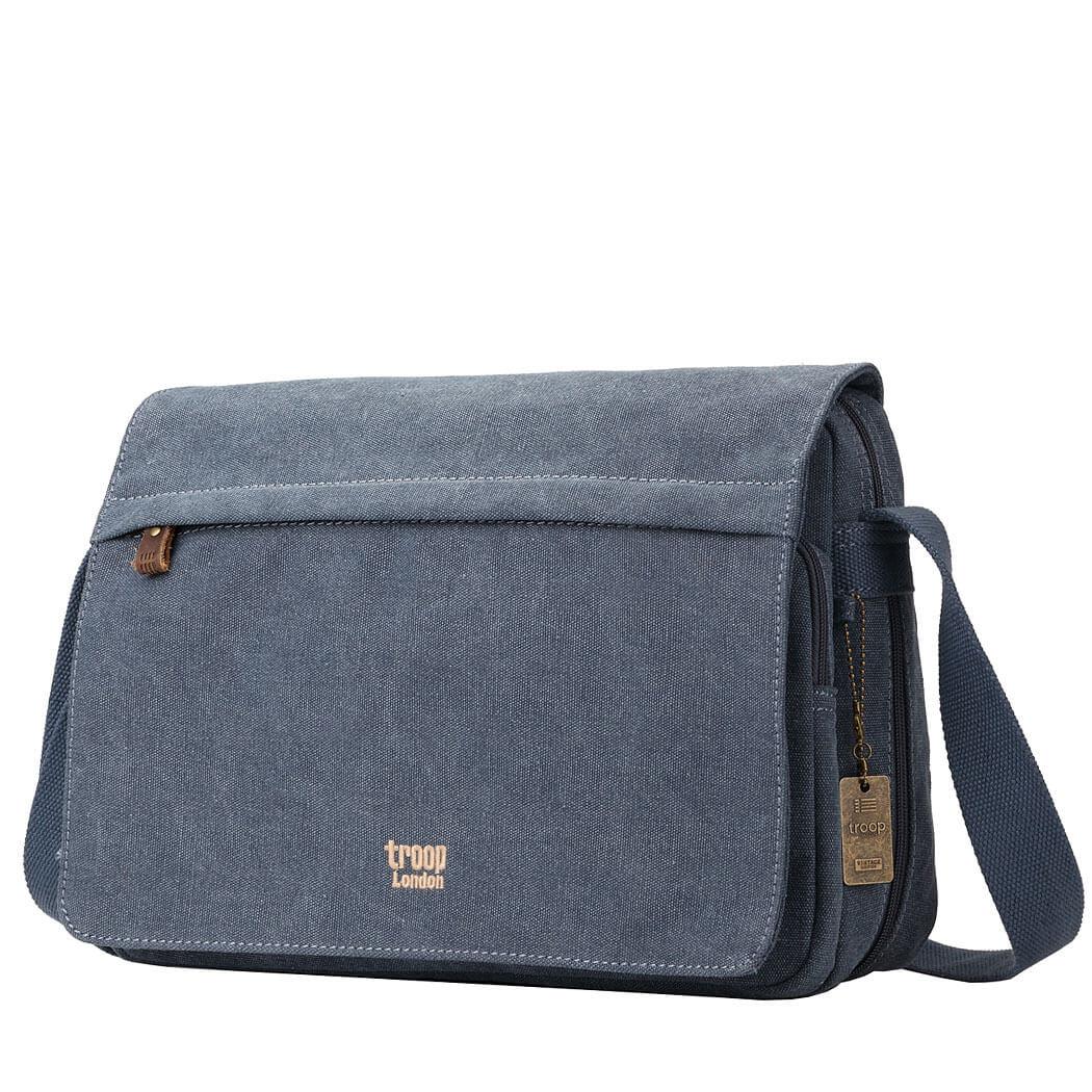 TRP0241 Troop London Classic Canvas Messenger Bag-1