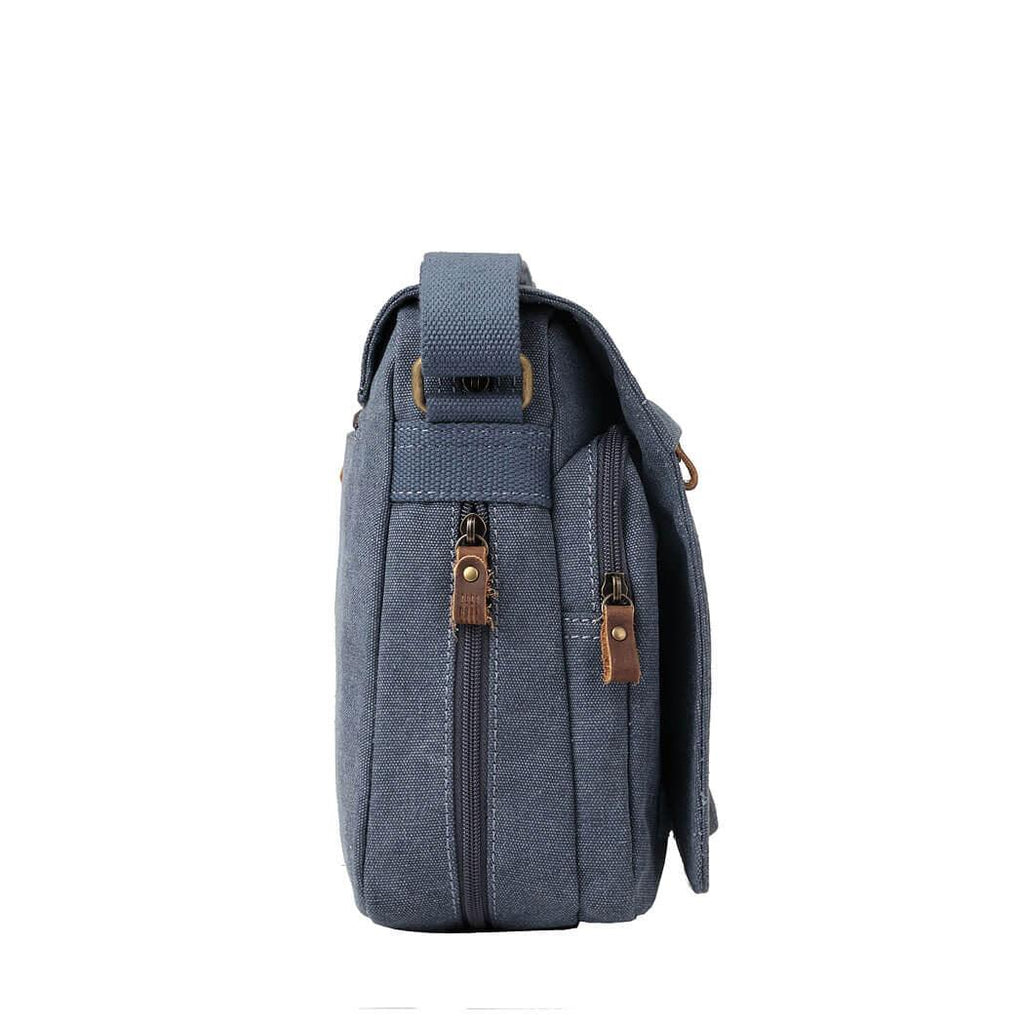 TRP0241 Troop London Classic Canvas Messenger Bag-4