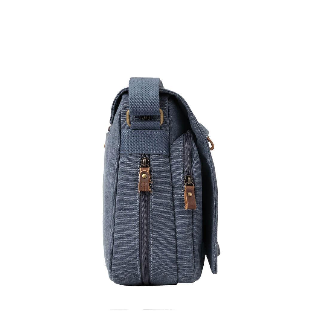 TRP0241 Troop London Classic Canvas Messenger Bag-4